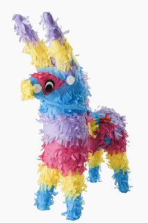 Pinata on table.