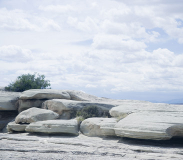 White Rock outside Arches National Park Moab Utah USA. Date : 2006