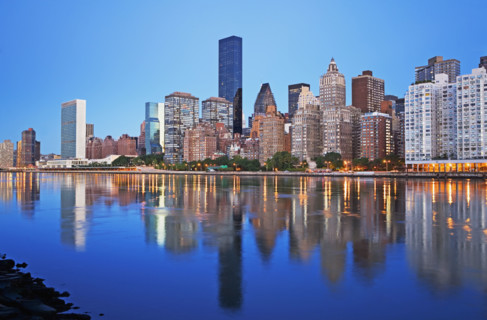 New York City skyline. Date : 2007