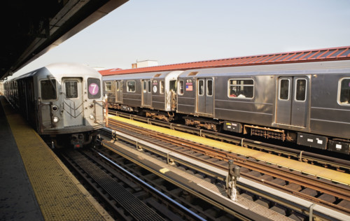 New York City subway. Date : 2007