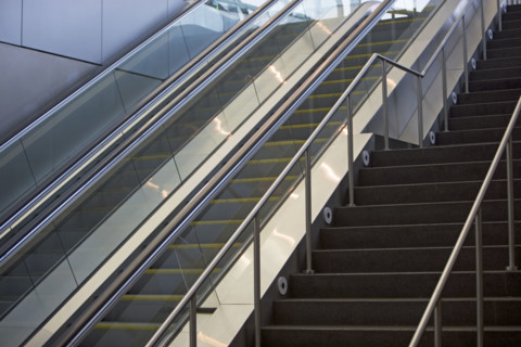 escalator. Date : 2007