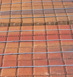 Stacks of bricks. Date : 2007