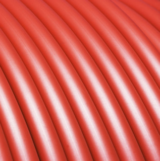 Close up of rolled hose. Date : 2007