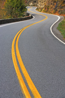 winding road. Date : 2007
