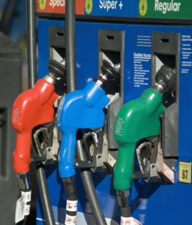 Still life of a gas pump. Date : 2006