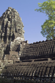 Ancient Temple Angkor Thom Angkor Wat Bayon Cambodia Khmer. Date : 2006