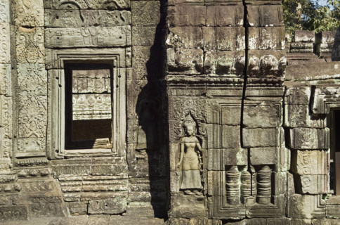 Ancient Temple Angkor Wat Banteay Kdei Cambodia. Date : 2006