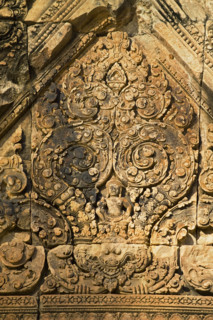 Ancient Temple Angkor Wat Banteay Srei Cambodia Khmer. Date : 2006