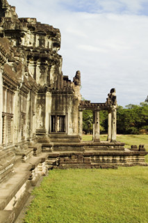 Ancient Temple Angkor Wat Cambodia Khmer. Date : 2006
