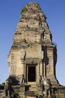 Ancient Temple Angkor Wat Cambodia Khmer. Date : 2006