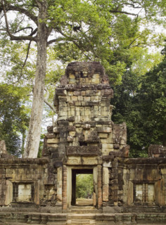 Ancient Temple Angkor Thom Angkor Wat Baphuon Cambodia Khmer. Date : 2006
