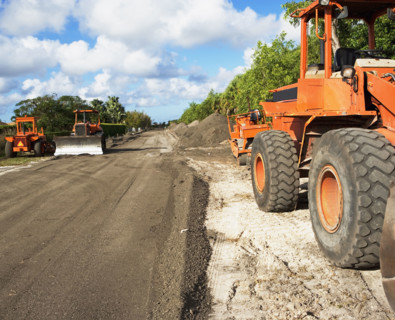 heavy construction equipment. Date : 2008