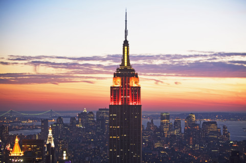 Empire State Building, New York City. Date : 2008