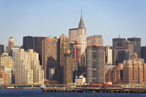 New York City, buildings. Date : 2008
