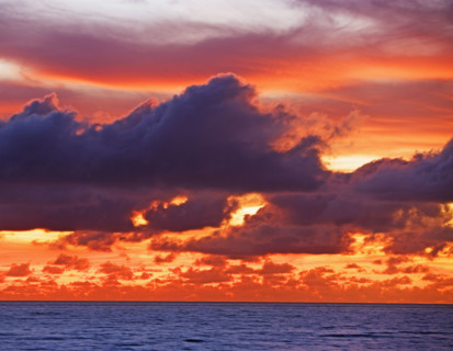 sunrise, sunset. Date : 2008
