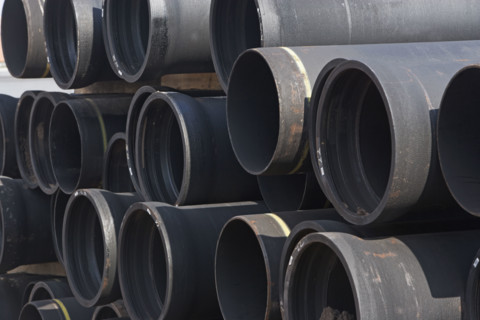 Close up of water pipes. Date : 2008