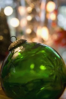 Close up of Christmas ornament. Date : 2008