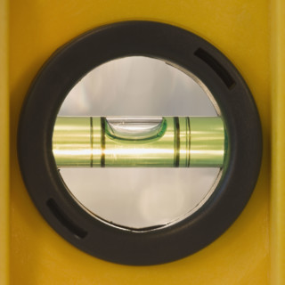 Close up of level.