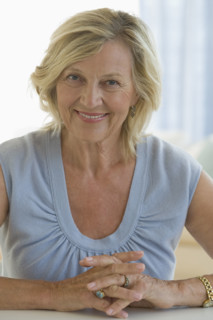 Portrait of senior woman.