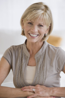 Portrait of mature woman.