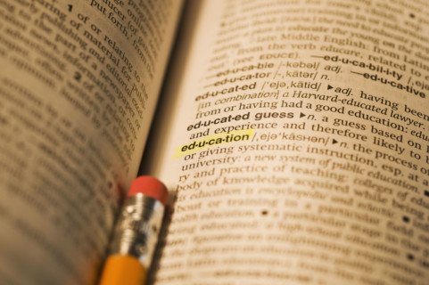 Definition of education in dictionary. Date : 2008