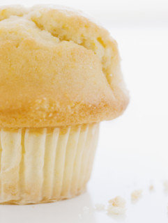 Close up of homemade muffin. Date : 2008