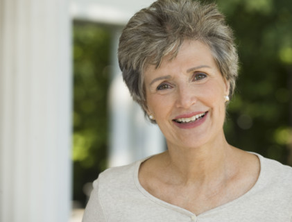 Portrait of senior woman.