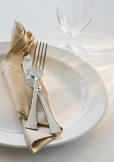 Elegant placesetting.