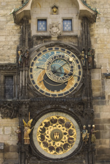 Astrological clock and tower.