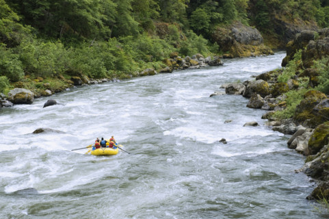 Group whitewater rafting. Date : 2008