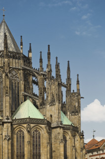 Saint Vitus Cathedral in Prague.