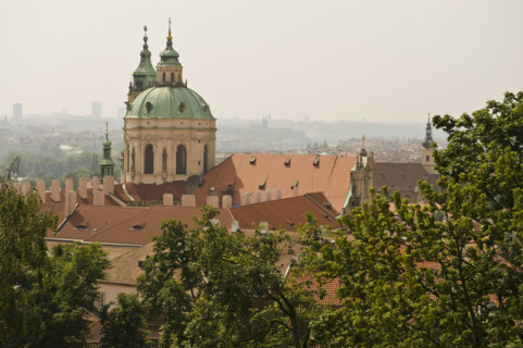 Saint Nicholas Church in Prague.