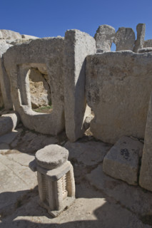 Hagar Qim, Megalithic temple, Malta.