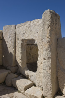 Hagar Qim, Megalithic temple, Malta.