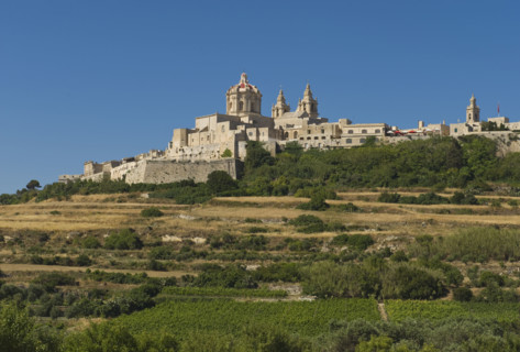 Ancient capital, Mdina, Malta.