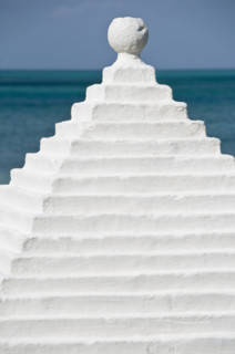 Typical roof in Bermuda.