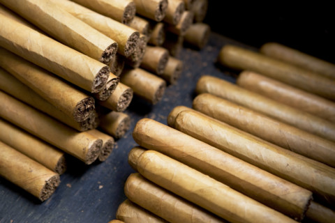 Handmade cigars. Date : 2008