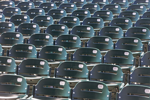 Stadium seating. Date : 2008