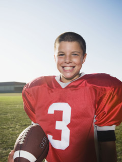 Portrait of football player. Date: 2008