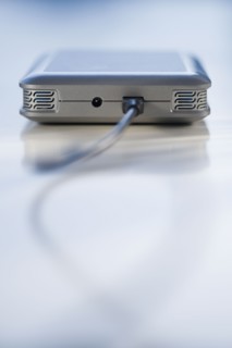 External hard drive.