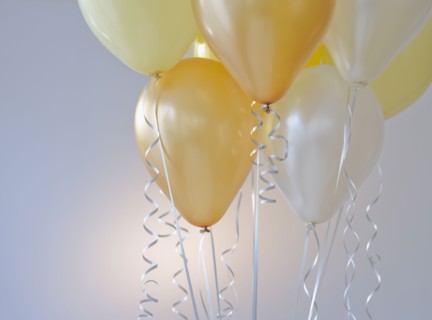 Balloon bouquet.