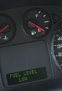 Digital fuel gauge.