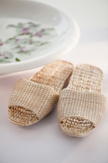 Spa slippers.