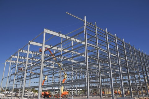 Building under construction. Photographe : fotog