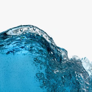 Abstract blue wave. Photographe : Joe Clark