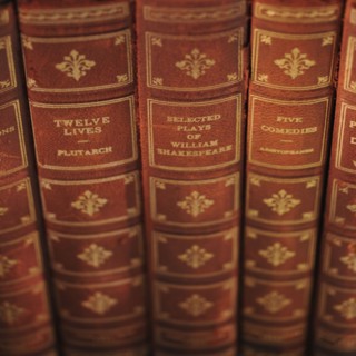 Antique books.