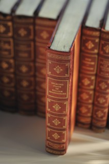Antique books.