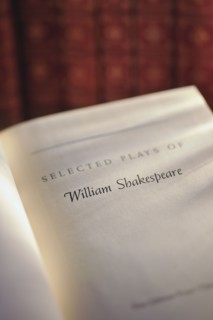 Antique literature book.
