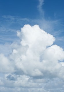 Cloudy skyscape.