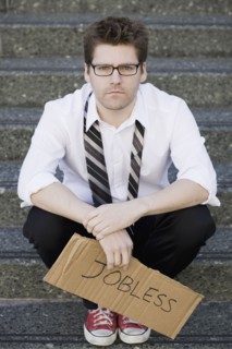 Unemployed businessman. Photographe : PT Images